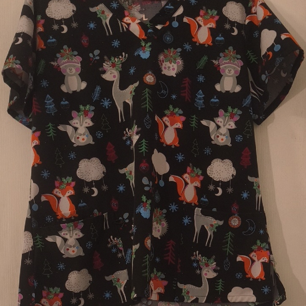 Colorful Animal Print Women's Top